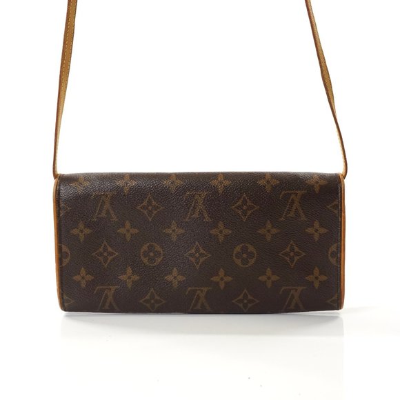 Auth Louis Vuitton Pochette Twin Gm #6925L22 - Picture 3 of 14